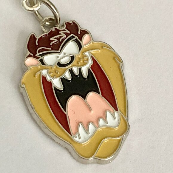 Taz Tas Tasmanian Devil Charm European Bead Bracelet Warner Bros Looney Tunes - Picture 7 of 9